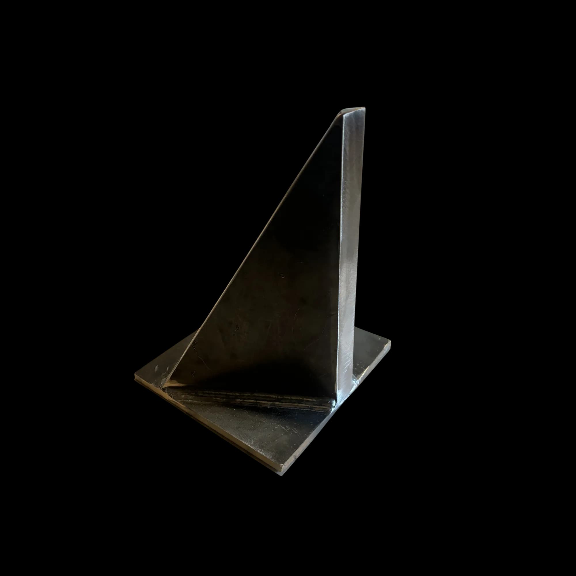 Log Wedge — Log wedge for a 4-foot excavator log splitter attachment